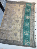 Soft seminTussar Saree/ D523