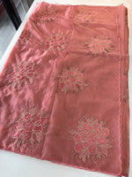 Soft organza saree/ CW766