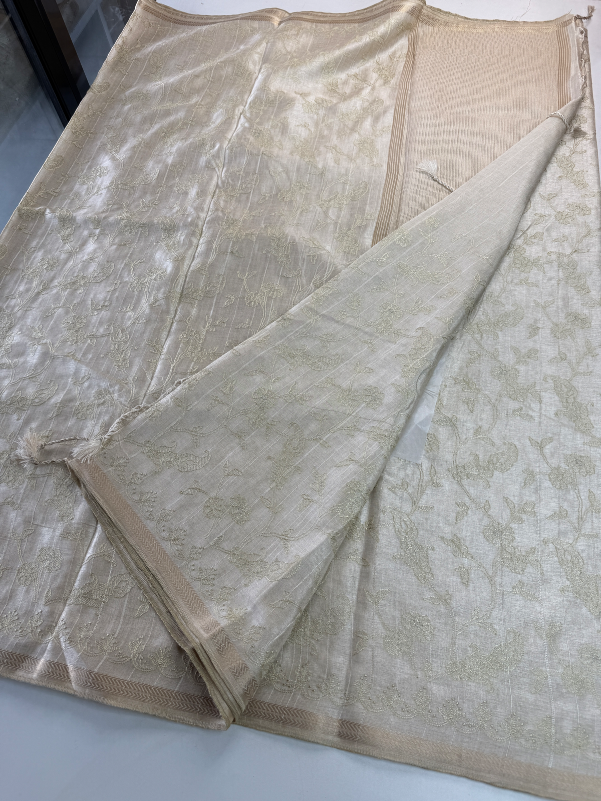 Soft semi Tussar Saree/ FGD503
