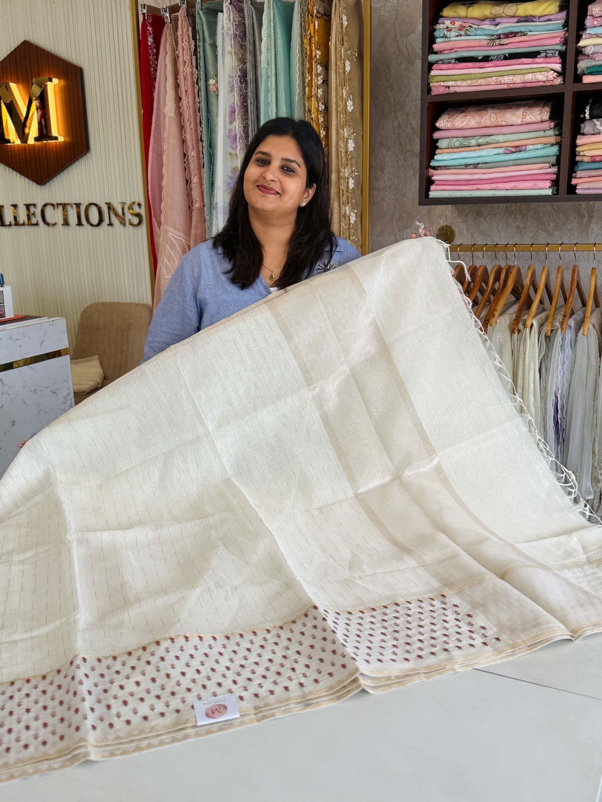 Chanderi Saree/ F846