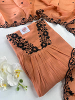 Soft Chanderi unstitched salwar set / NC249