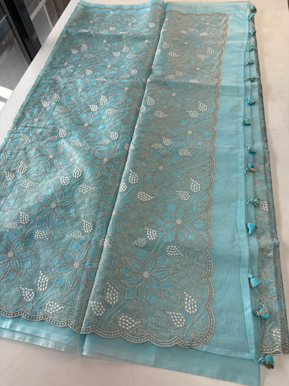 Organza Saree/ Ss845