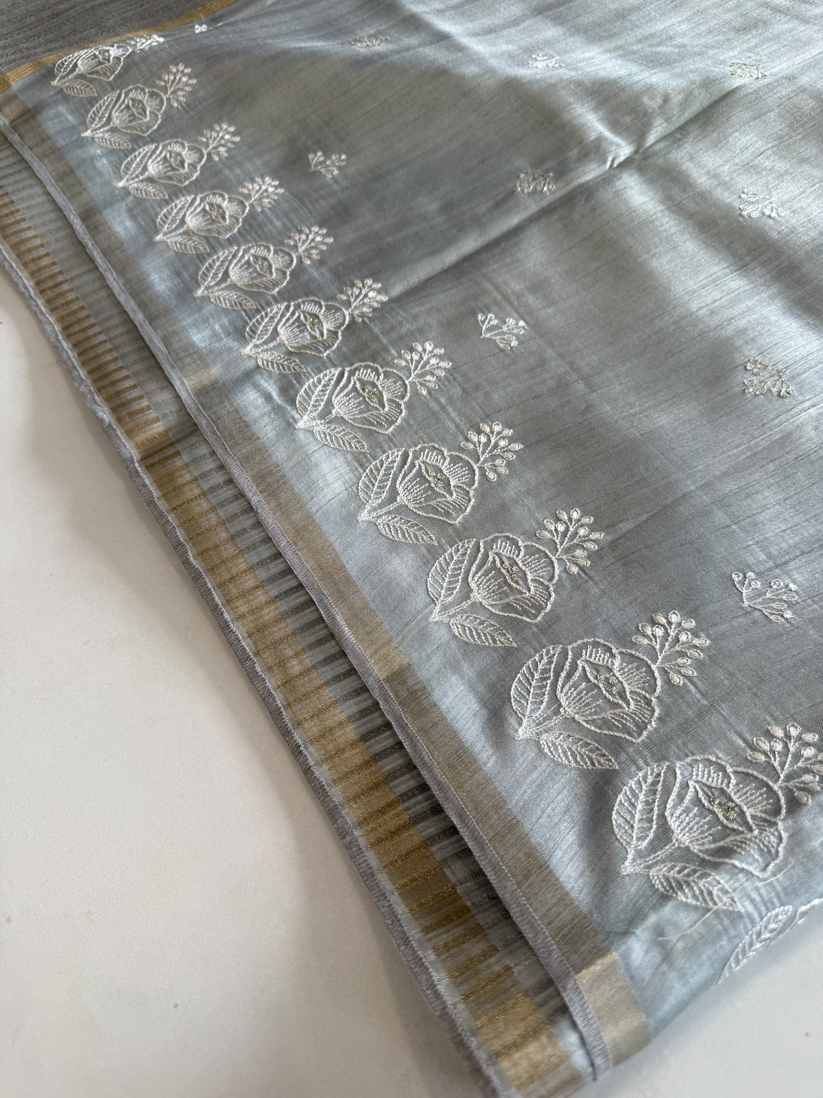 Soft Semi Tussar Saree/ FGD613
