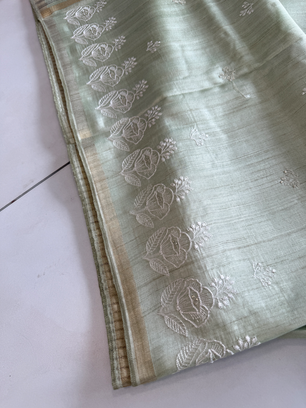 Soft Semi Tussar Saree/ FGD613