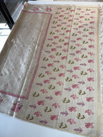 Soft Semi Tussar Saree/ D498