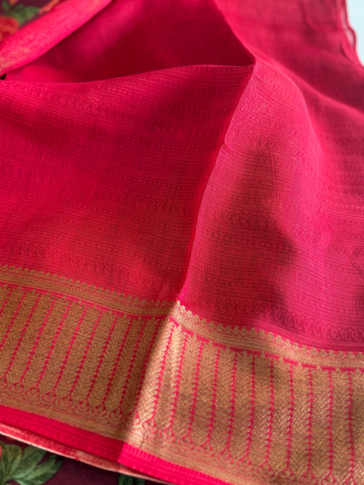 Pure Chanderi silk saree/ CCP13