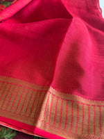 Pure Chanderi silk saree/ CCP13