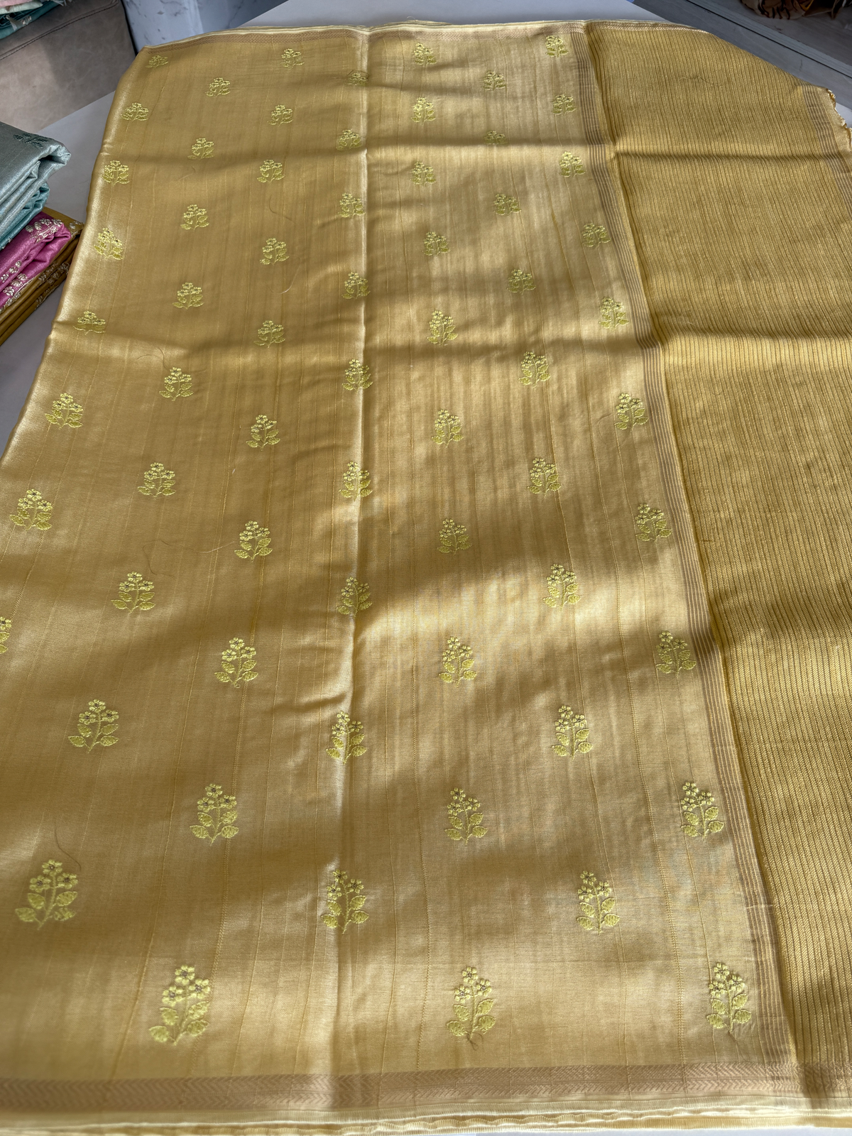 Soft Semi Tussar Saree/ FG10