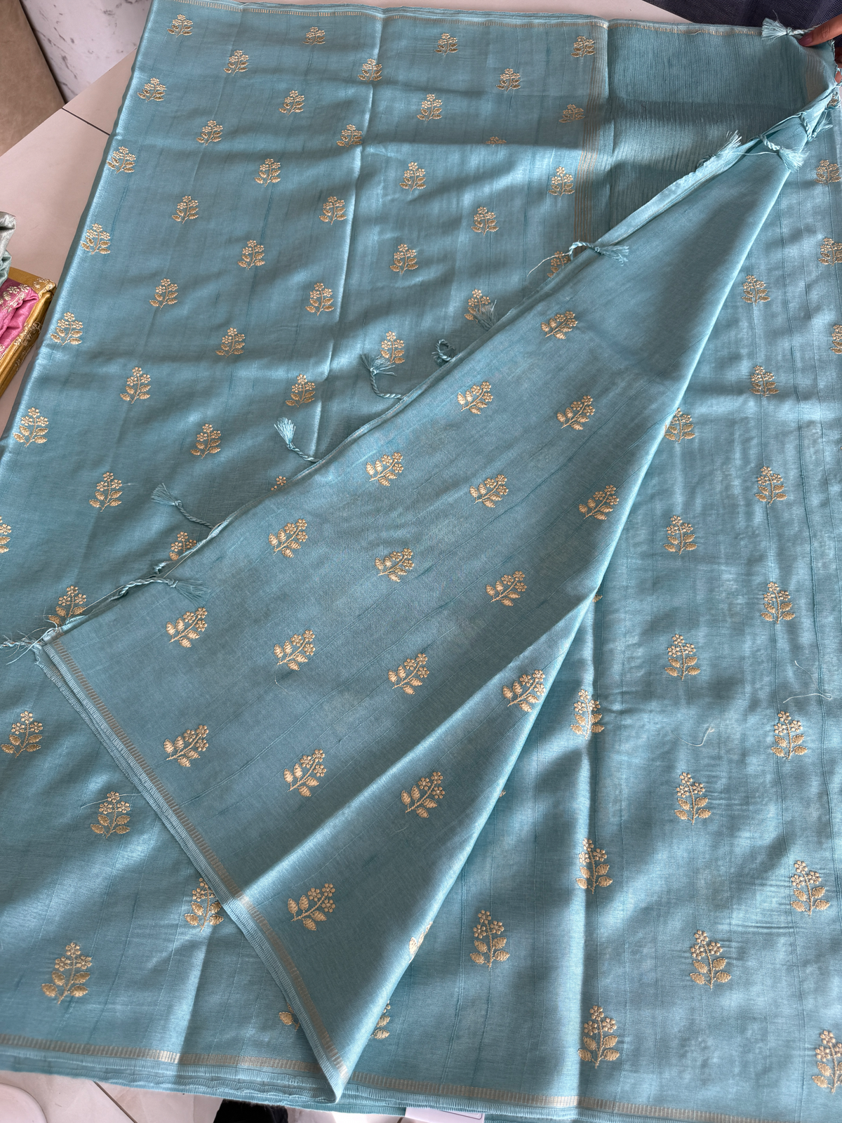 Soft Semi Tussar Saree/ FG10