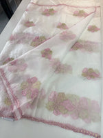 Soft organza saree/ CW865