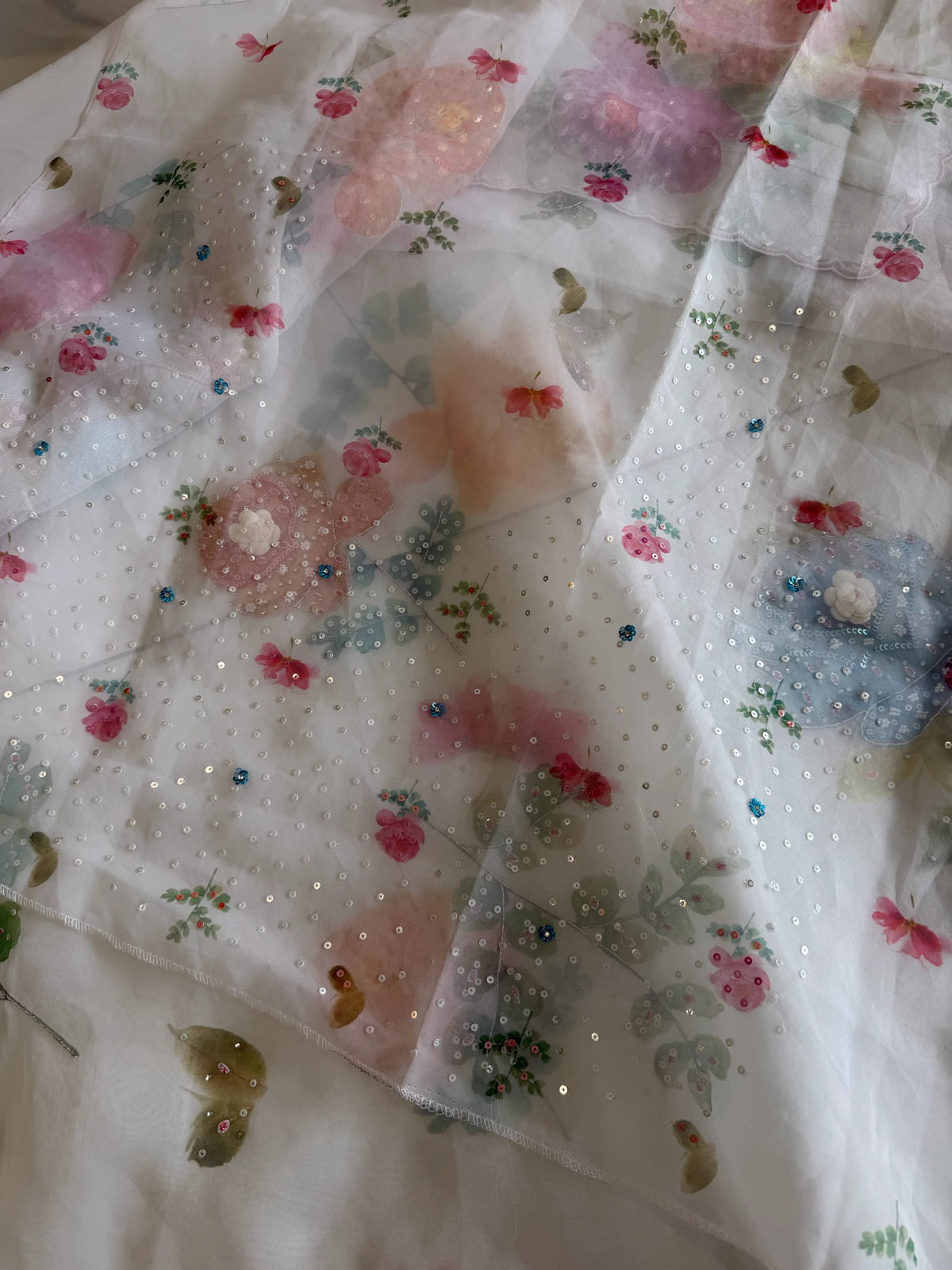 Organza Saree/ DG213