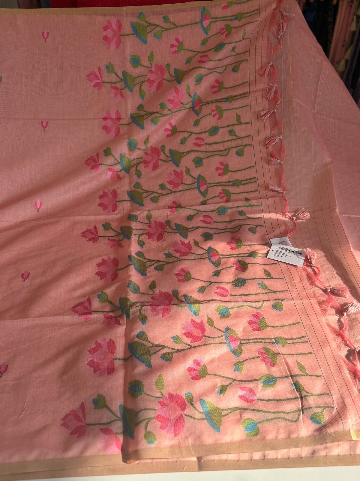Soft Chanderi jamdhani weaves / SA74