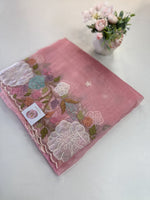 Korean Organza Saree/ MSA122
