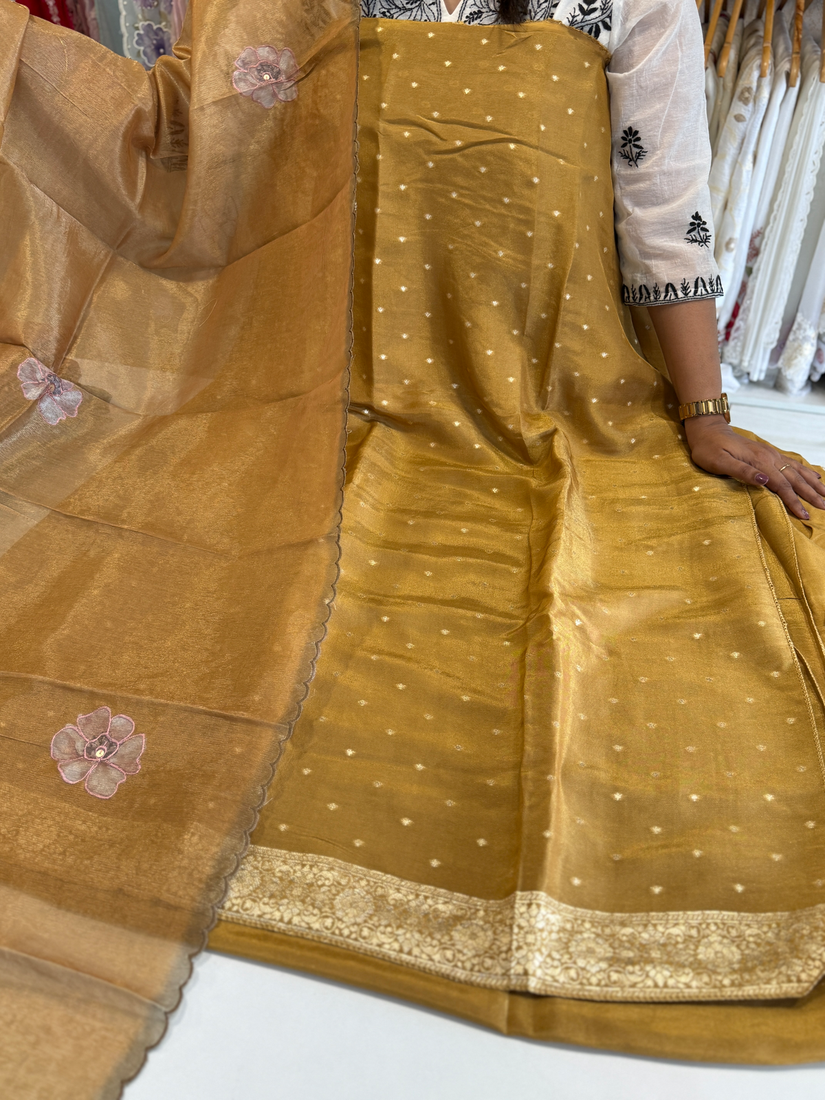 Unstitched salwar set / NC131