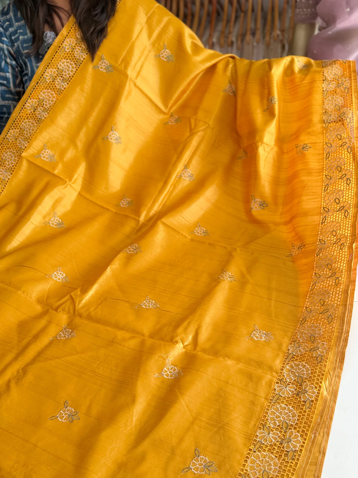 Soft semi Tussar saree / RKF10
