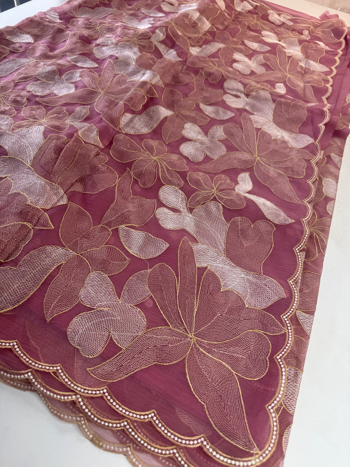 chiffon Saree/ RKF40