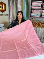 Slub Silk Saree/ 8004
