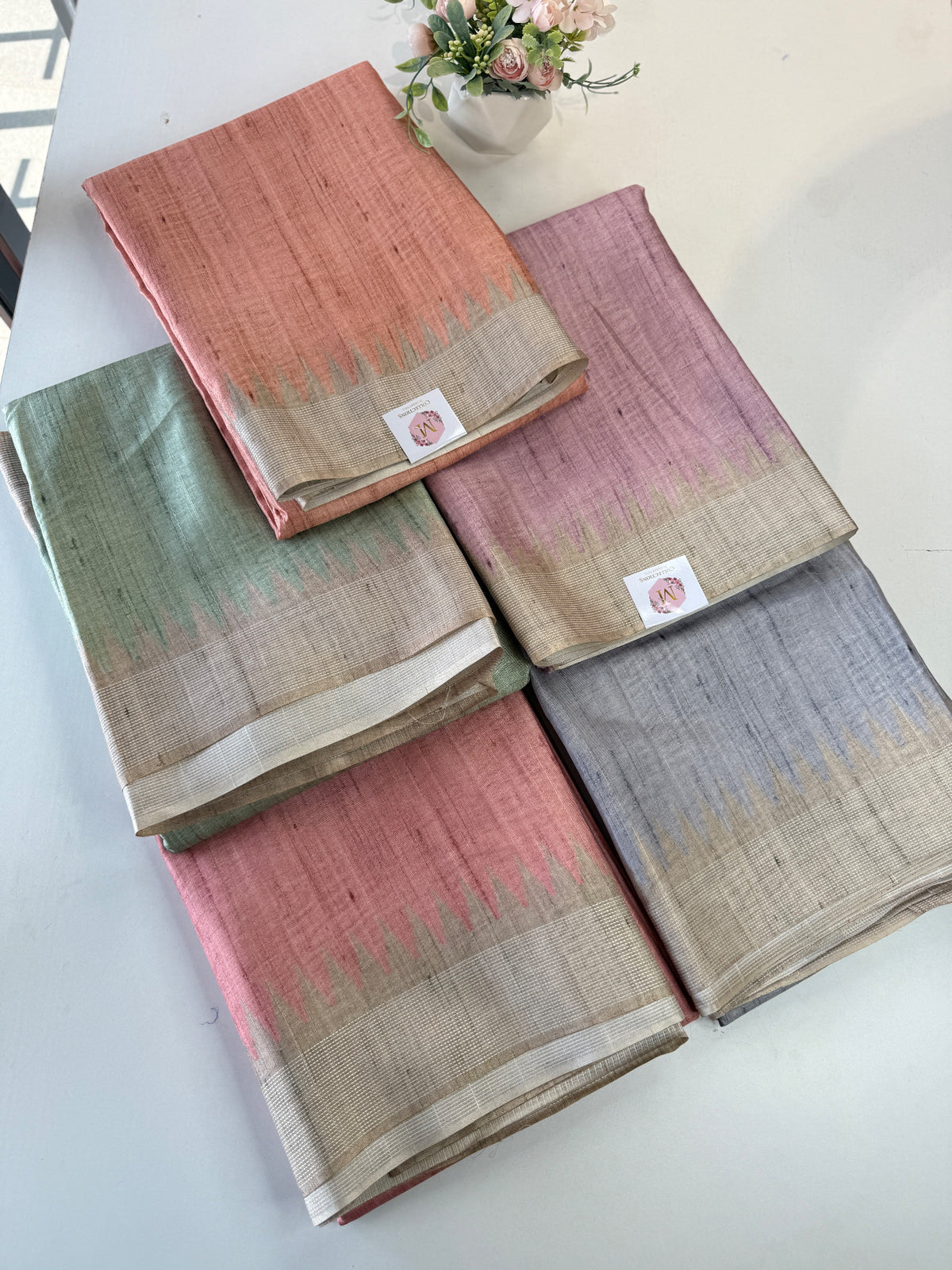 Soft semi Tussar Saree/TTB22