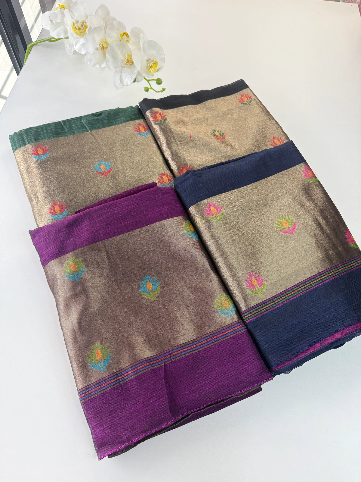 Unstitched salwar set jamdhani/ NC241
