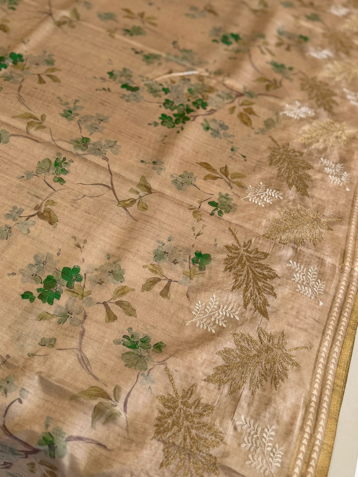 Soft semi Tussar Saree/ 2295