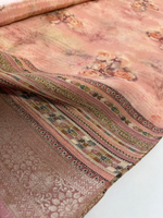 Crushed Tissue Saree/ 183A