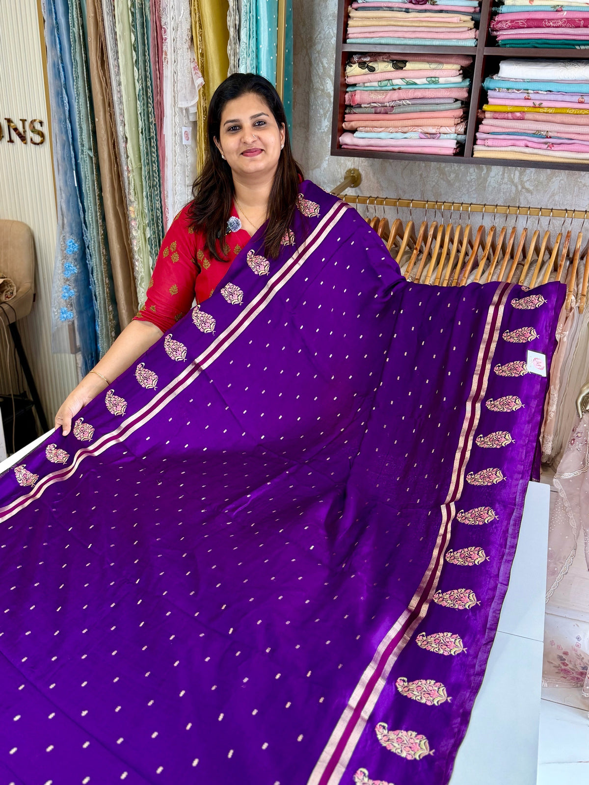 Soft mal cotton Saree/ FC52