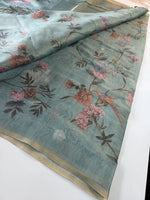 Tissue Chanderi blended saree/ GDF11