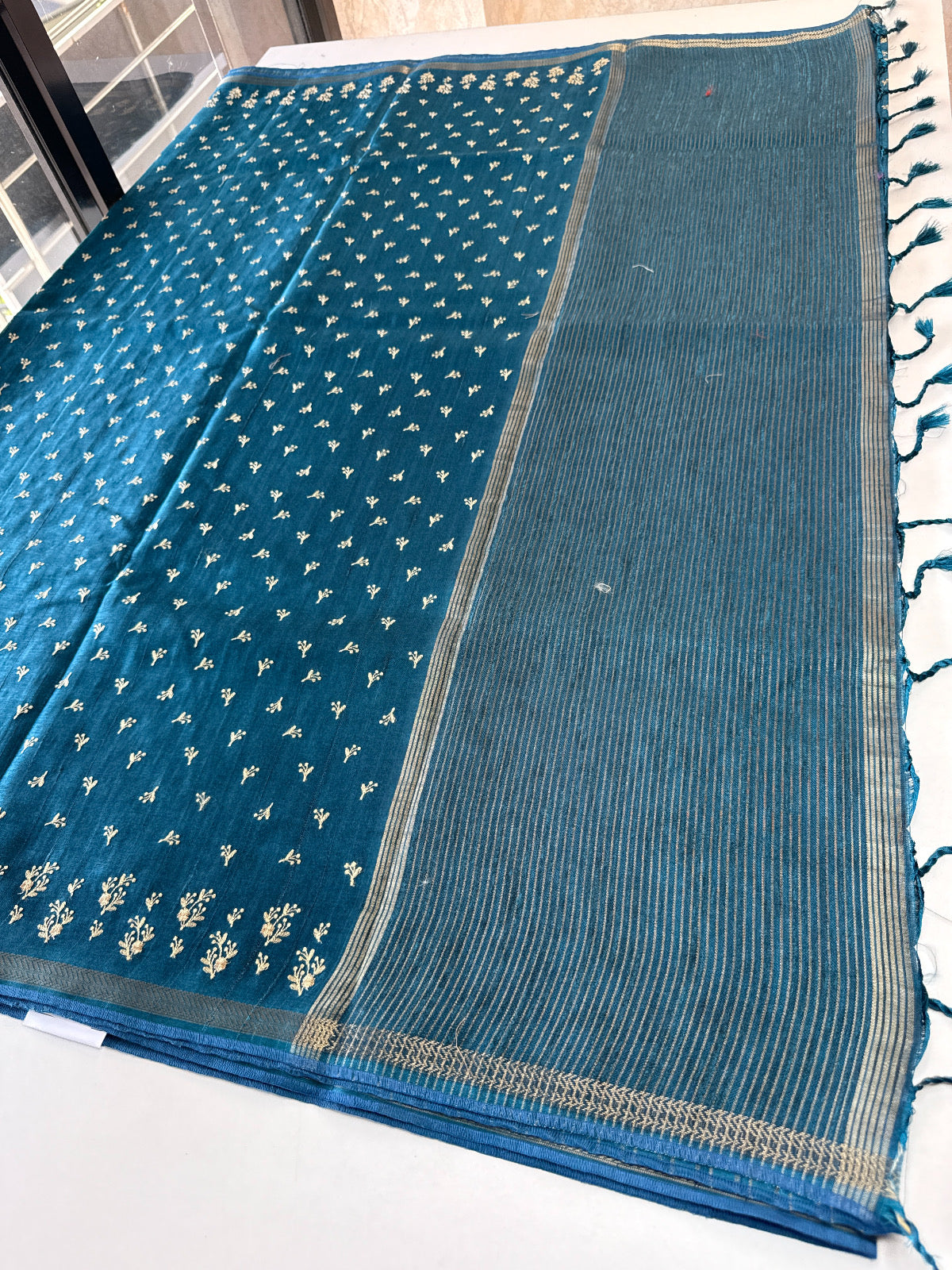 Soft semi Tussar saree/ D470