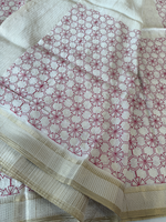 Soft Semi Tussar Saree/ 8016
