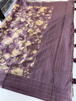 Semi Tussar printed saree/ PP06