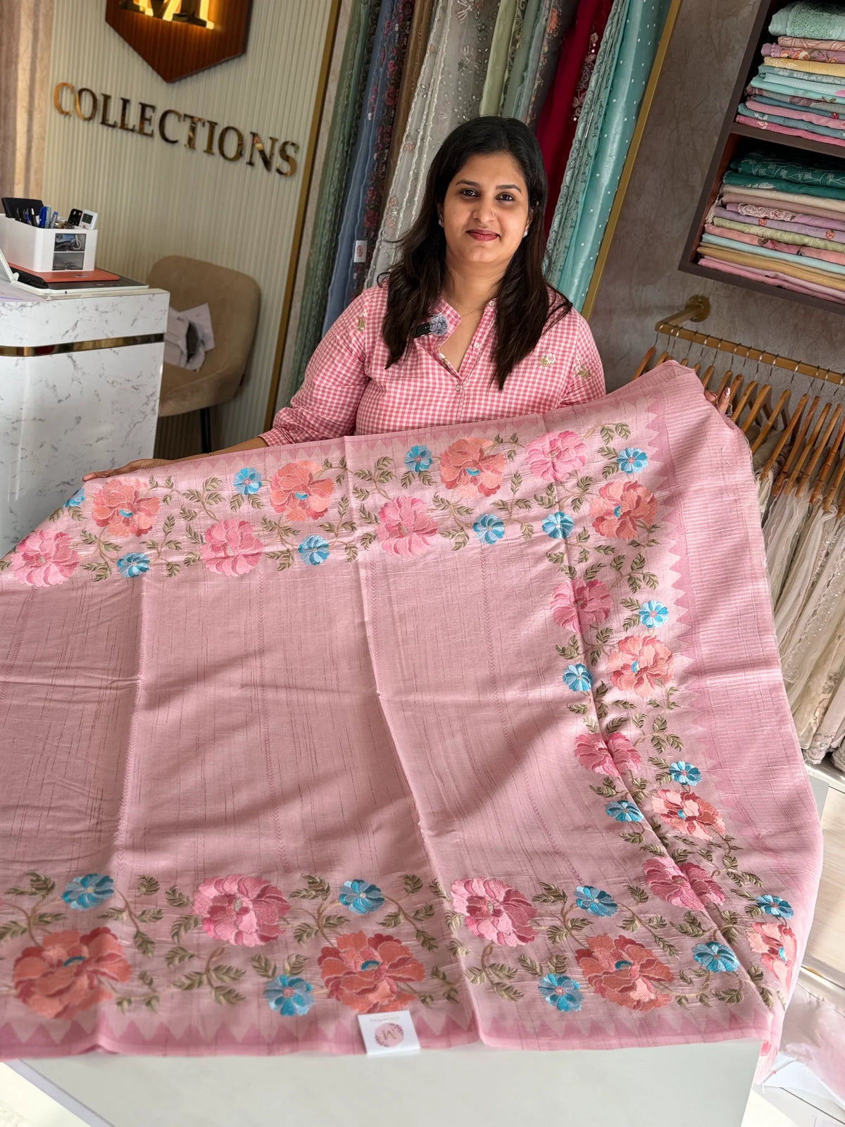 Semi Tussar saree/ ND46