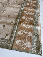 Soft semi Tussar saree/ D527