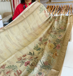 Crushed Tissue Saree/ 183A