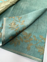Semi Tussar Saree/ FG690