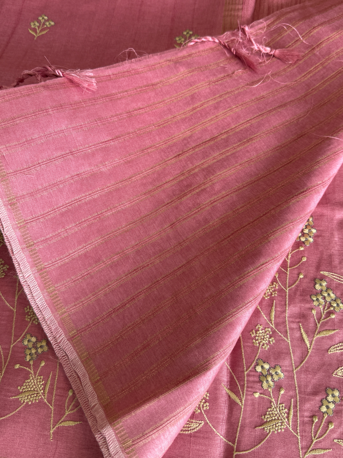 Soft Semi Tussar Saree / FGD481
