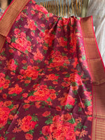 Pure Chanderi silk saree/ CCP13