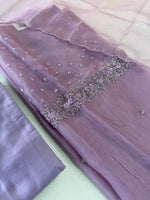 Crushed Tissue unstitched salwar set /298B