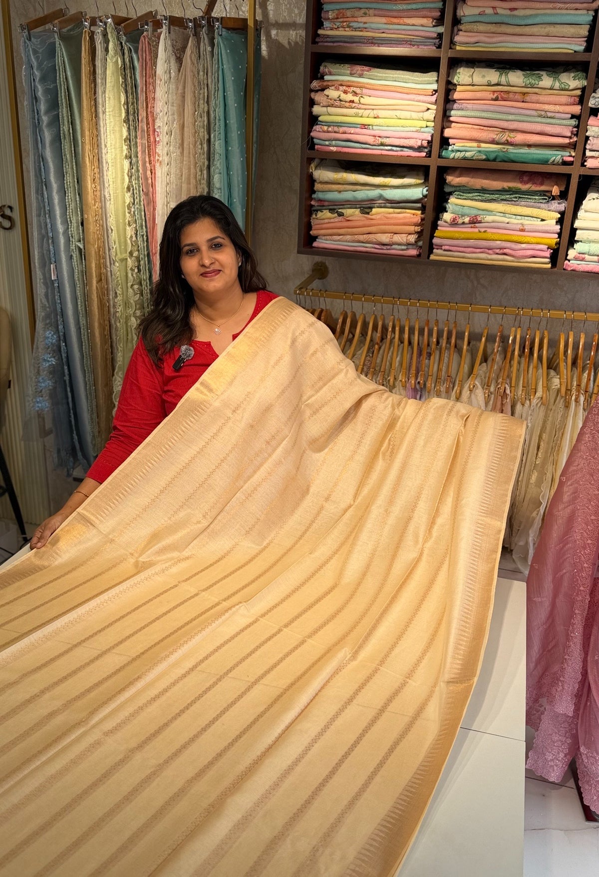 Semi Bagalpuri silk saree / NC234
