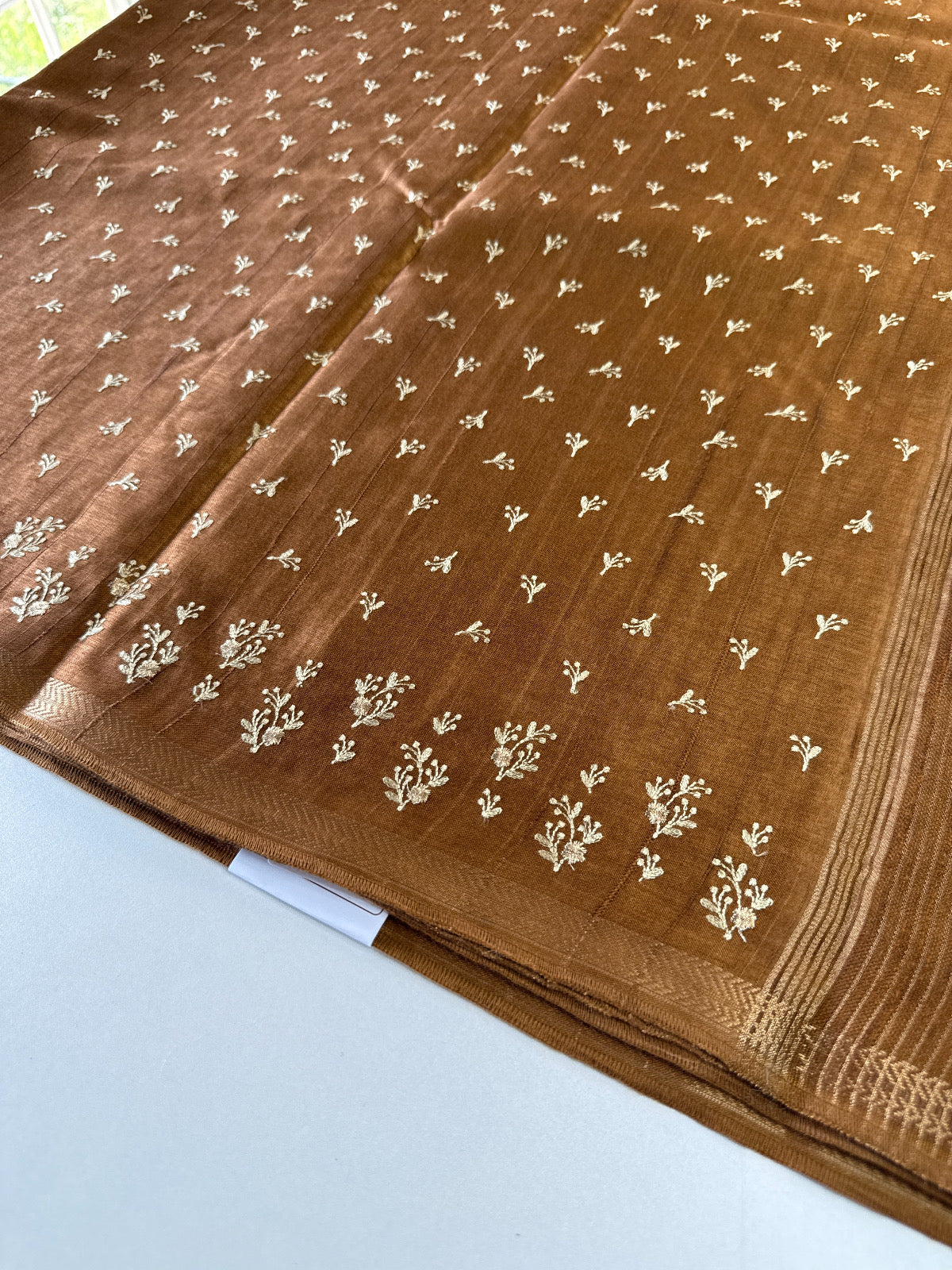 Soft semi Tussar saree/ D470