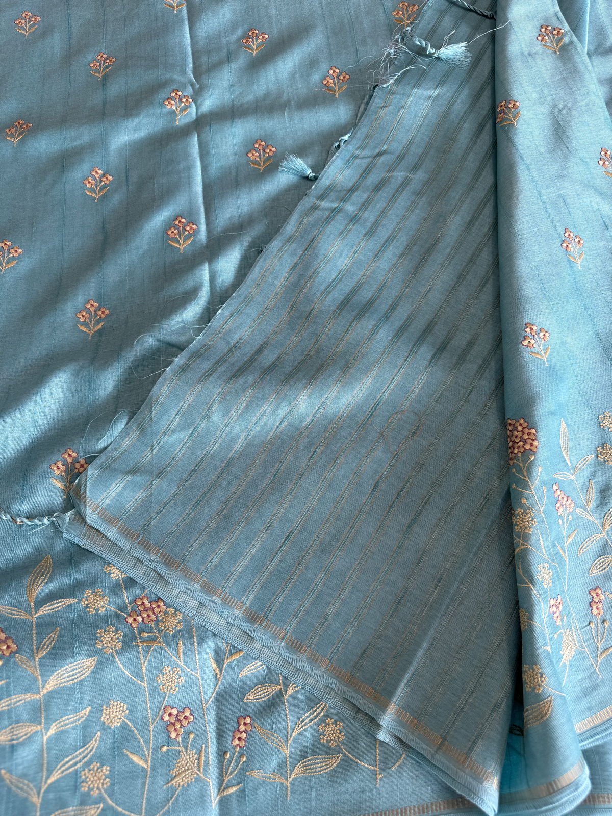 Soft Semi Tussar Saree / FGD481