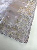 Foil textured crushed Organza/W767