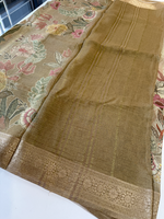 Crushed Tissue Saree/ 183A