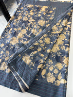 Semi Tussar printed saree/ PP06