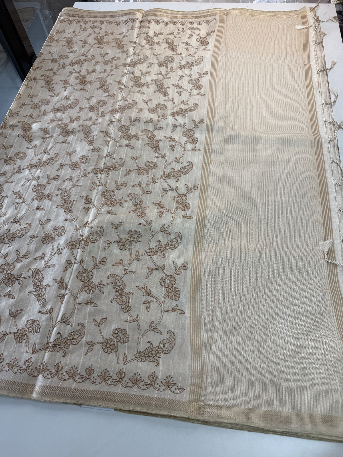 Soft semi Tussar Saree/ FGD503