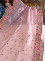 Glass Organza Saree/ 522A