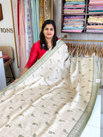 Soft semi Tussar saree/ D527