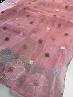 Korean Organza Saree/ MSA122