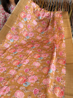 Soft semi Tussar Saree/ RE714