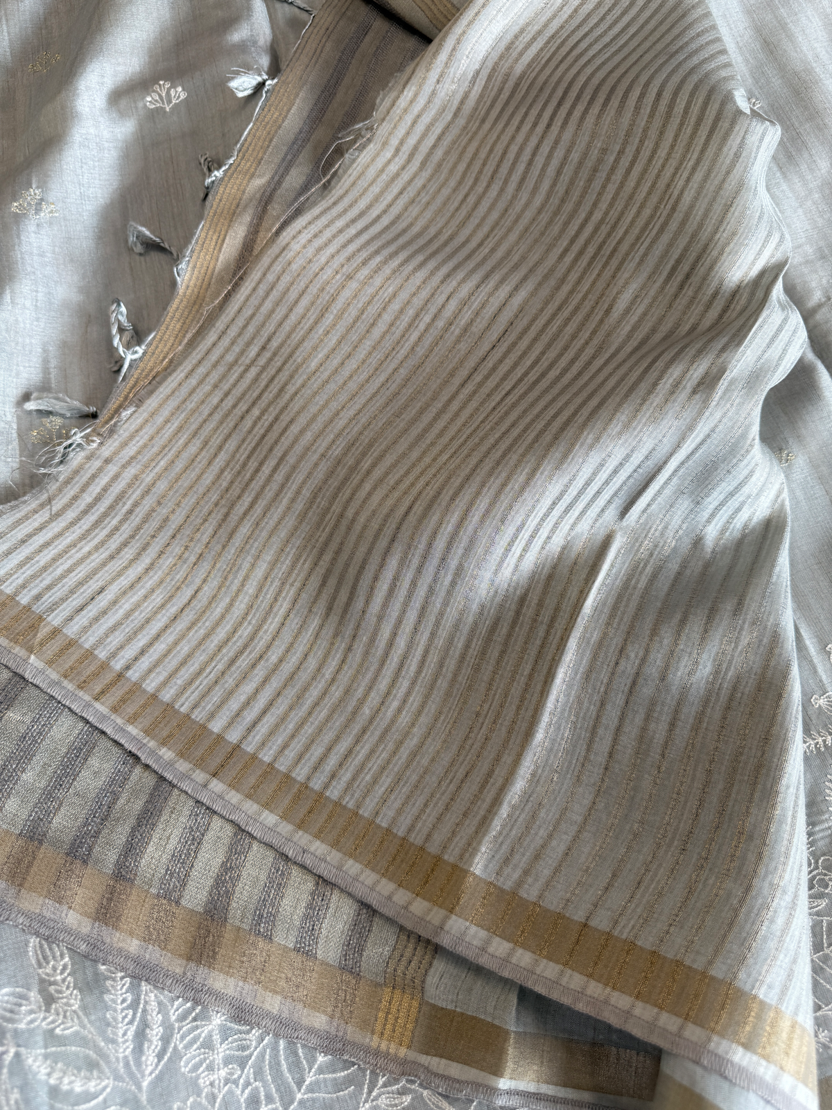 Soft Semi Tussar Saree/ FGD613