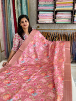 Soft semi Tussar Saree/ RE714